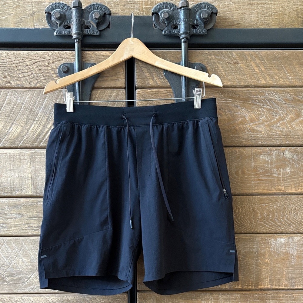 lululemon athletica License to Train Athletic Shorts - Black